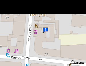 Carte Sas Garage Pajol