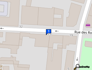 Carte Garage Des Roses