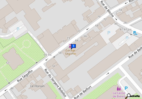 Carte Sarl Garage Segoffin