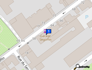 Carte Sarl Garage Segoffin