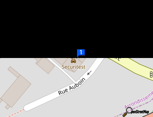 Carte Paris Auto Clichy