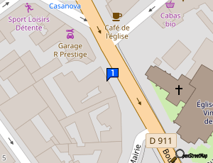 Carte Societe De Gerance Du Garage De Clichy