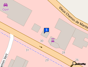 Carte Garage Du Chemin