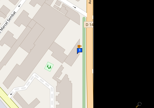 Carte Services Depannages Rapides Pneus