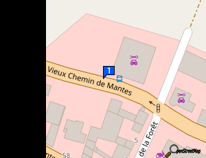 Carte Garage De La Foret