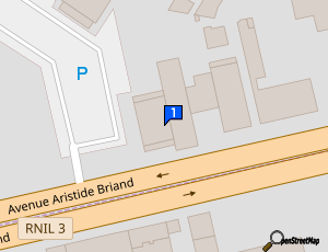 Carte Garage Victor Hugo