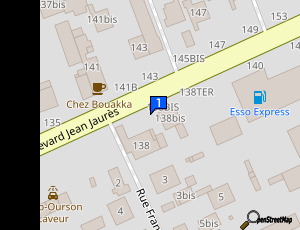 Carte Washtec France