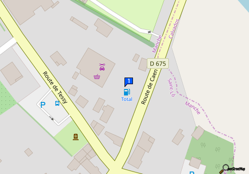 Carte Garage Martins