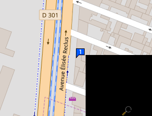 Carte Garage Auto Elisee Reclus