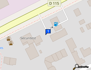 Carte Carglass S A S