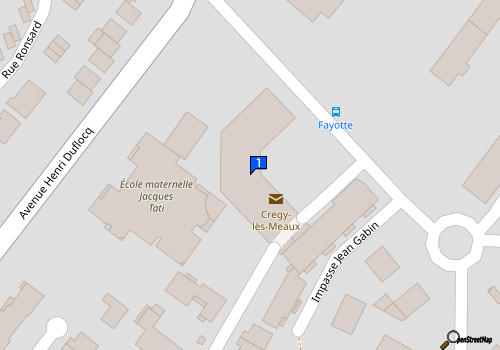 Carte Appartement 16