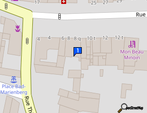 Carte Roussey Distribution