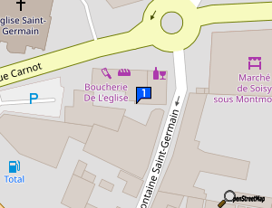 Carte Garage Bennici