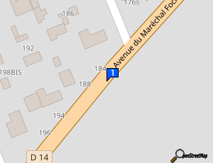 Carte Foch Lavage Auto