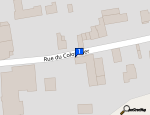 Carte Garage Du Colombier