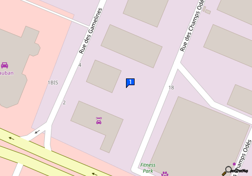 Carte Garage Jannaud Jc