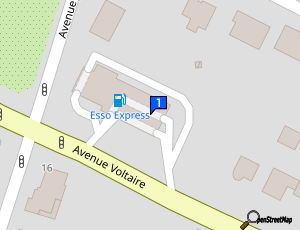 Carte Washtec France