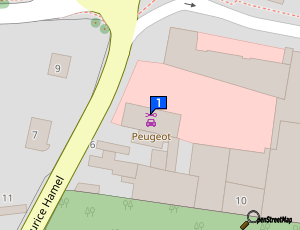 Carte Garage Leclaire