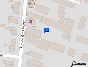 Carte Garage Guenego