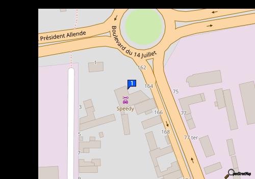 Carte Speedy France Sas