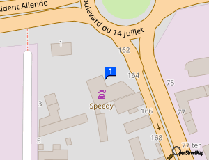 Carte Speedy France Sas