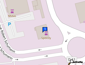 Carte Speedy France Sas