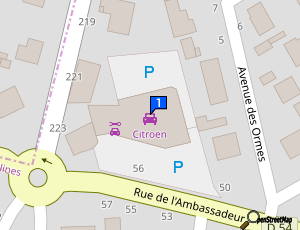 Carte Automobiles Du Renouveau