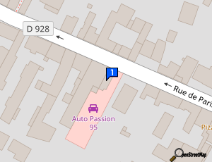 Carte Auto Passion 95