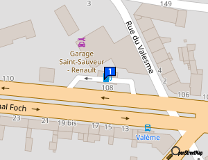 Carte Garage Du Cambolle