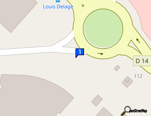 Carte Rousseau Cergy Pontoise