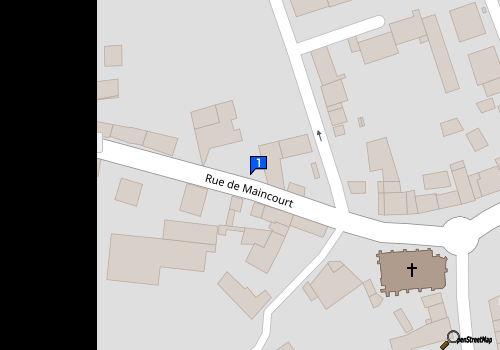 Carte Garage Lucet