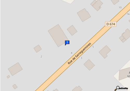 Carte Garage Drui