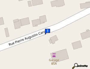 Carte Beaumarchais Services Autos