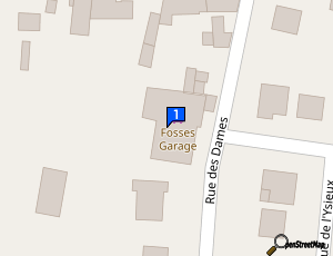 Carte Fosses Garage
