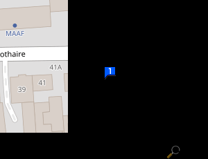 Carte Metz Electric Auto