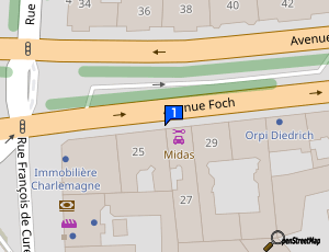 Carte Metz Echappement