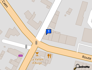 Carte Crevecoeur Automobiles