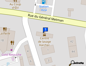 Carte Auto Clean Metman