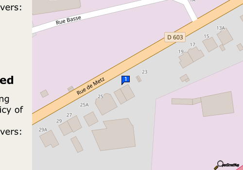 Carte Garage Bonne Route