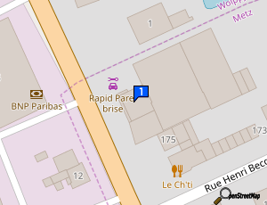 Carte Nord Est Glass