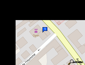 Carte Garage Automobile Mercuri