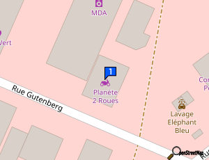 Carte Garage De La Demi Lune