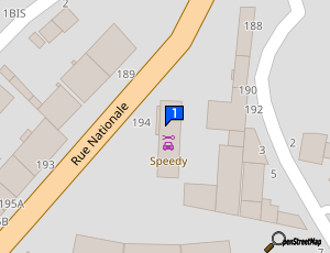 Carte Speedy France Sas