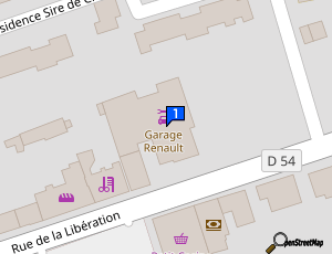 Carte Garage Marie Saint Clair