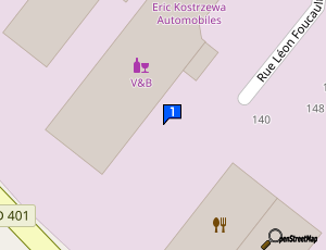 Carte Cesson Pare Brise