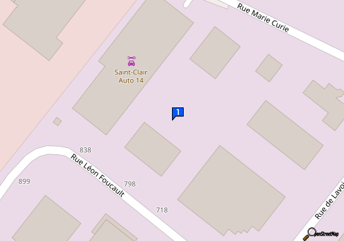 Carte Saint Clair Automobiles