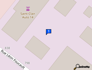 Carte Nord West Automobile