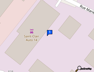 Carte Lebisey Automobile