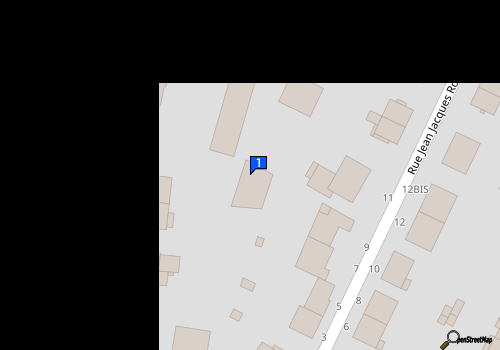 Carte Garage Alex