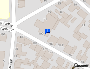 Carte Garage Courcelles